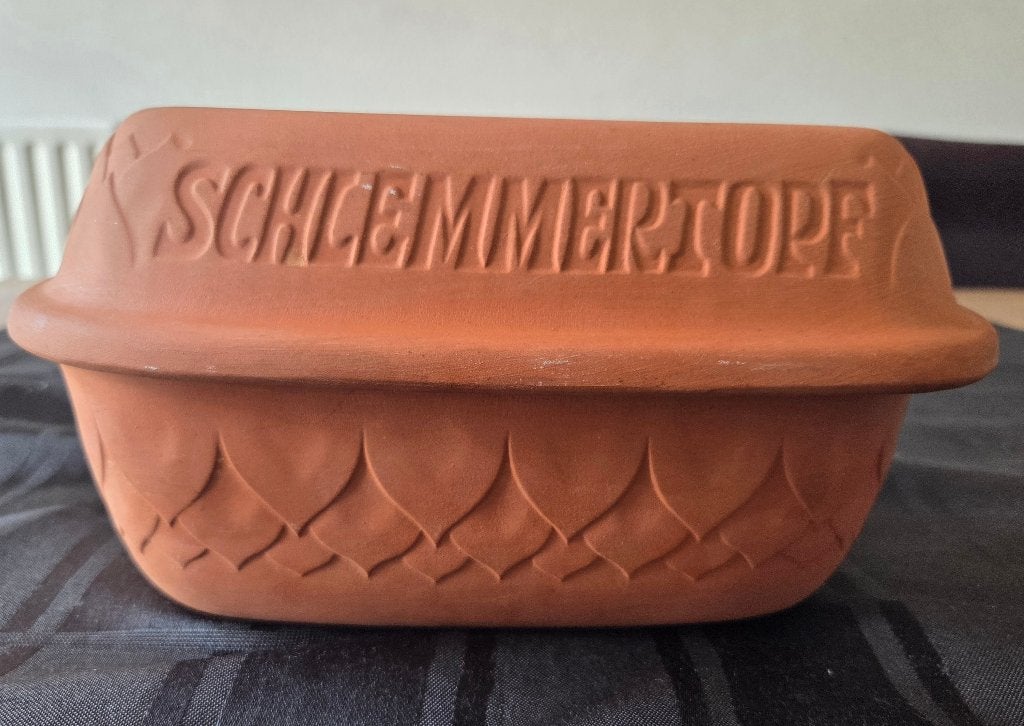 Schlemmertopf 848 (Romertopf) Scheurich Keramik West Germany, Ophalen of Verzenden, Gebruikt, Overige materialen
