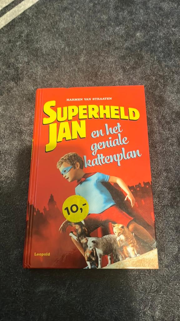 Superheld Jan en het geniale kattenplan, Fictie algemeen, Harmen van Straaten, Ophalen of Verzenden, Zo goed als nieuw