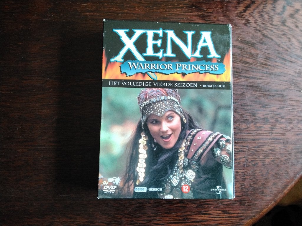 Xena warrior princess seizoen 4 compleet, 6disk, origineel, Boxset, Ophalen of Verzenden, Zo goed als nieuw, Vanaf 12 jaar