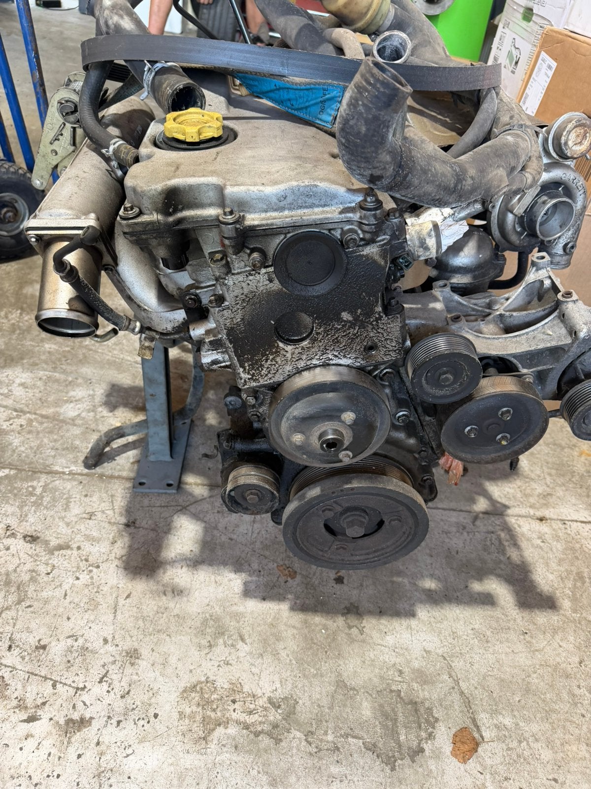 Land rover TD5 Motor met versnellingsbak, Auto-onderdelen, Ophalen, Land Rover