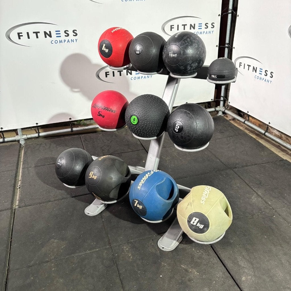 Ballen Rek - Incl. Medicijnballen, Ophalen of Verzenden, Gebruikt, Benen, Overige typen