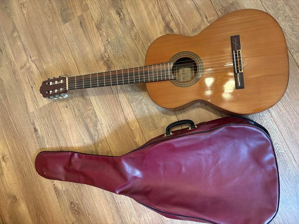 Granados Klassieke Gitaar met Hoes - Zo goed als nieuw, Ophalen, Zo goed als nieuw, Klassieke of Spaanse gitaar, Met koffer