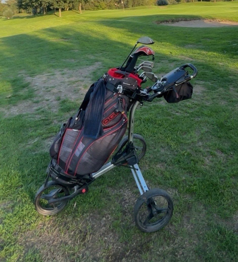 Complete golfset: Callaway, Cobra, Ogio + BagBoy Compact 3, Ophalen, Gebruikt, Set, Callaway
