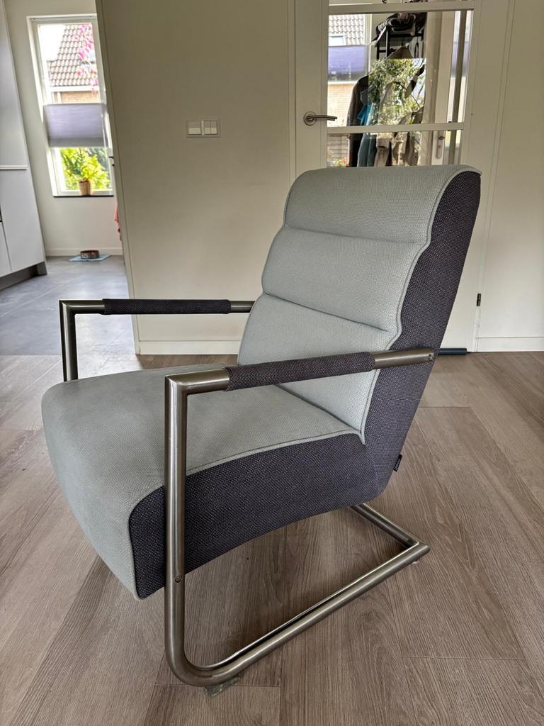 Luxe fauteuil van XOOON, Huis en Inrichting, Fauteuils, Zo goed als nieuw, 50 tot 75 cm, 75 tot 100 cm, Ophalen