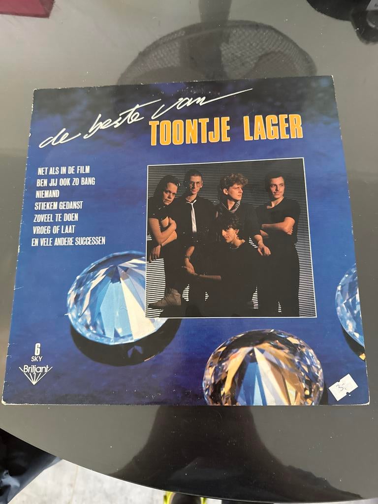 Toontje Lager - De Beste Van Toontje Lager LP Vinyl, Ophalen, Gebruikt, 1980 - 1989, Pop