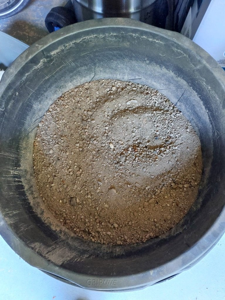 Zand - ophoog/brekerzand (zonder speciekuipen) - gratis, Tuin en Terras, Ophalen, Gebruikt, Brekerzand