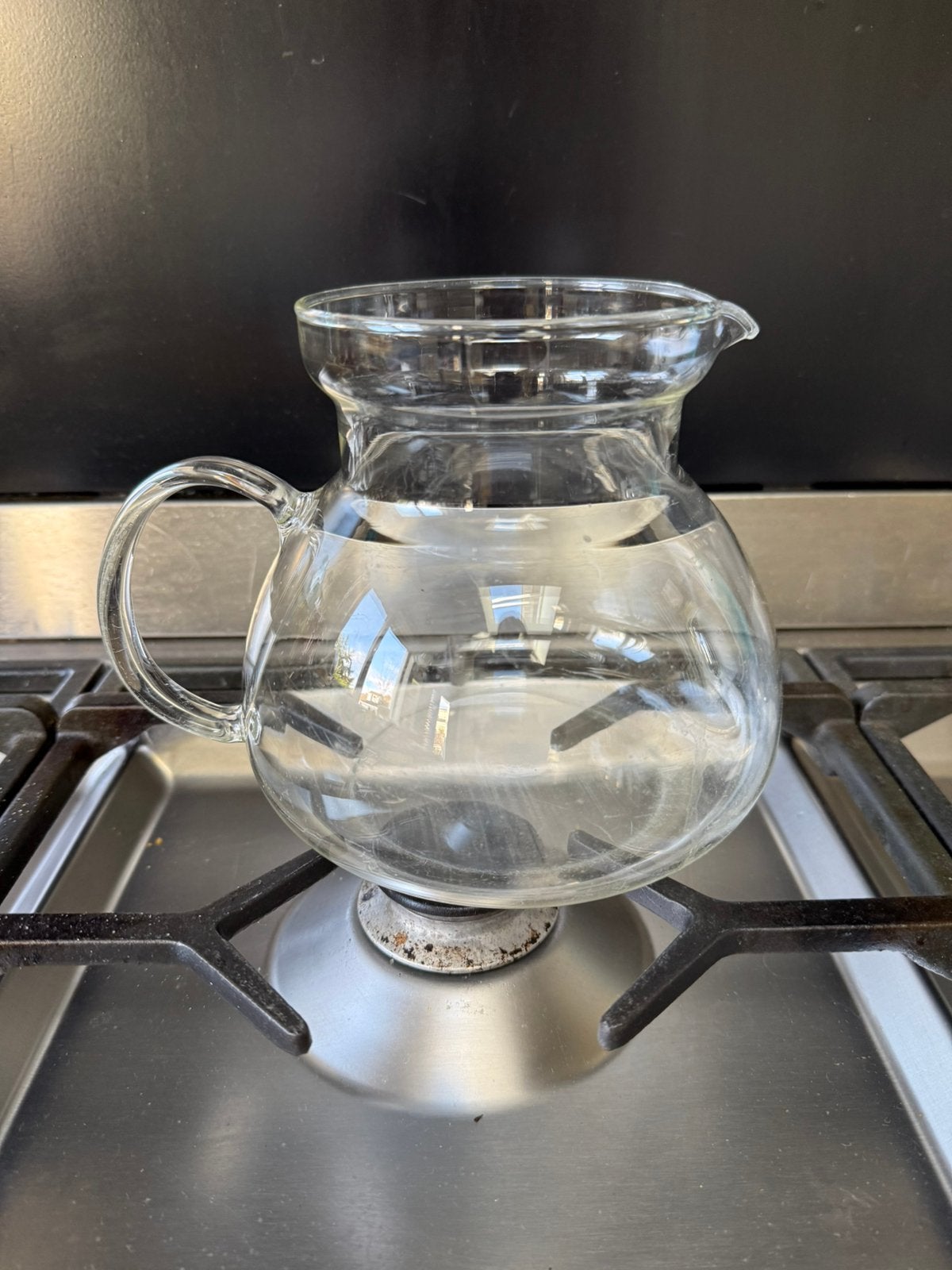 GRATIS theepot glas, Ophalen, Gebruikt, Glas, Pot, Bus of Blik