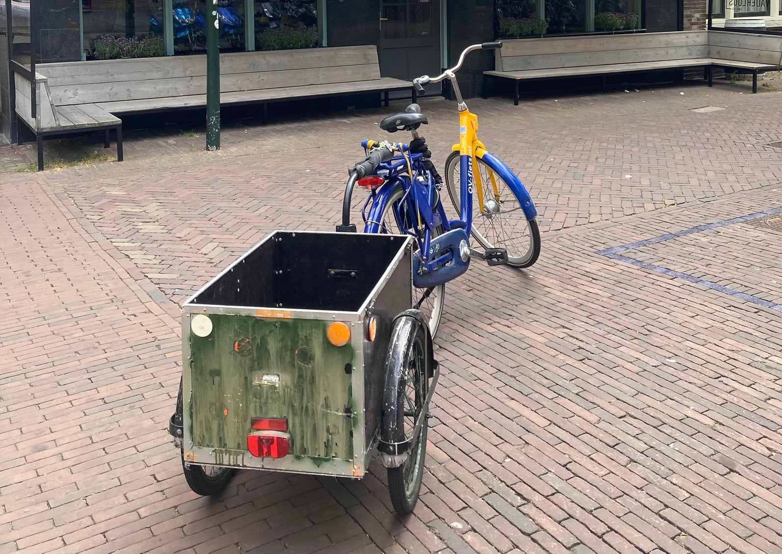 Fietskar / bagagekar fiets – inclusief fietskoppeling, Ophalen, Gebruikt, Overige typen