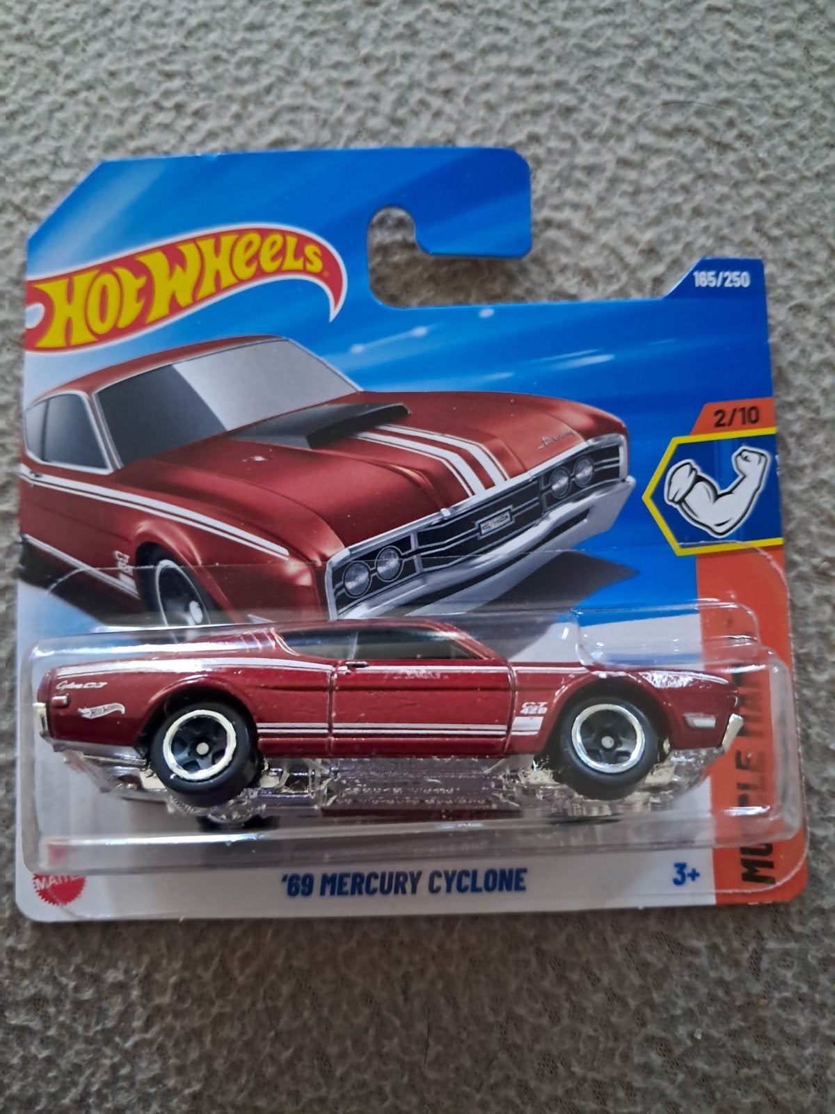 Hot Wheels '69 Mercury Cyclone nieuw in verpakking, Ophalen of Verzenden, Nieuw, Auto