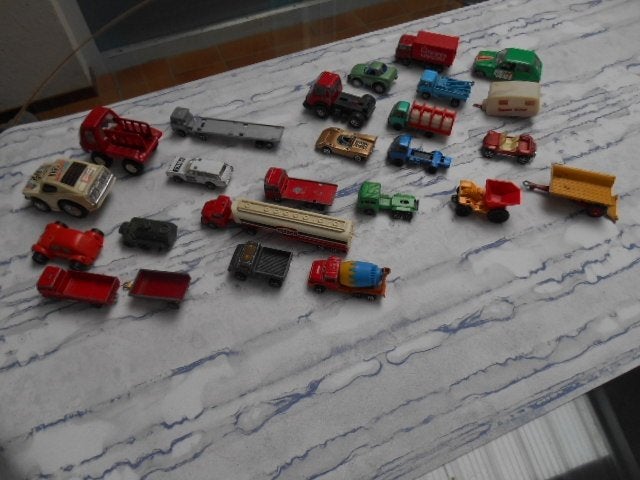Modelauto’s playart, corgitoys, mebetoys enz  23 x, Ophalen of Verzenden, Gebruikt, Auto, Overige merken