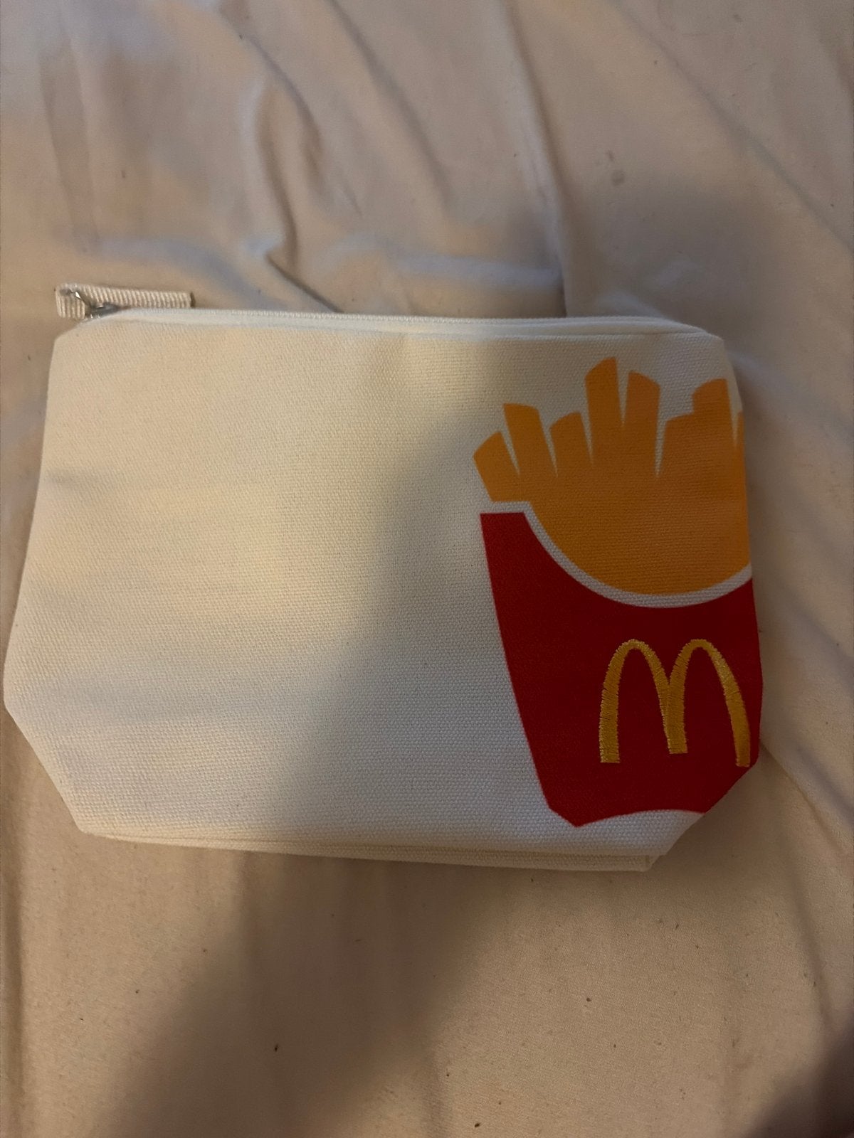 McDonald's frietzak etui/tasje, Ophalen of Verzenden, Gebruikt, Meerkleurig, Heer of Dame