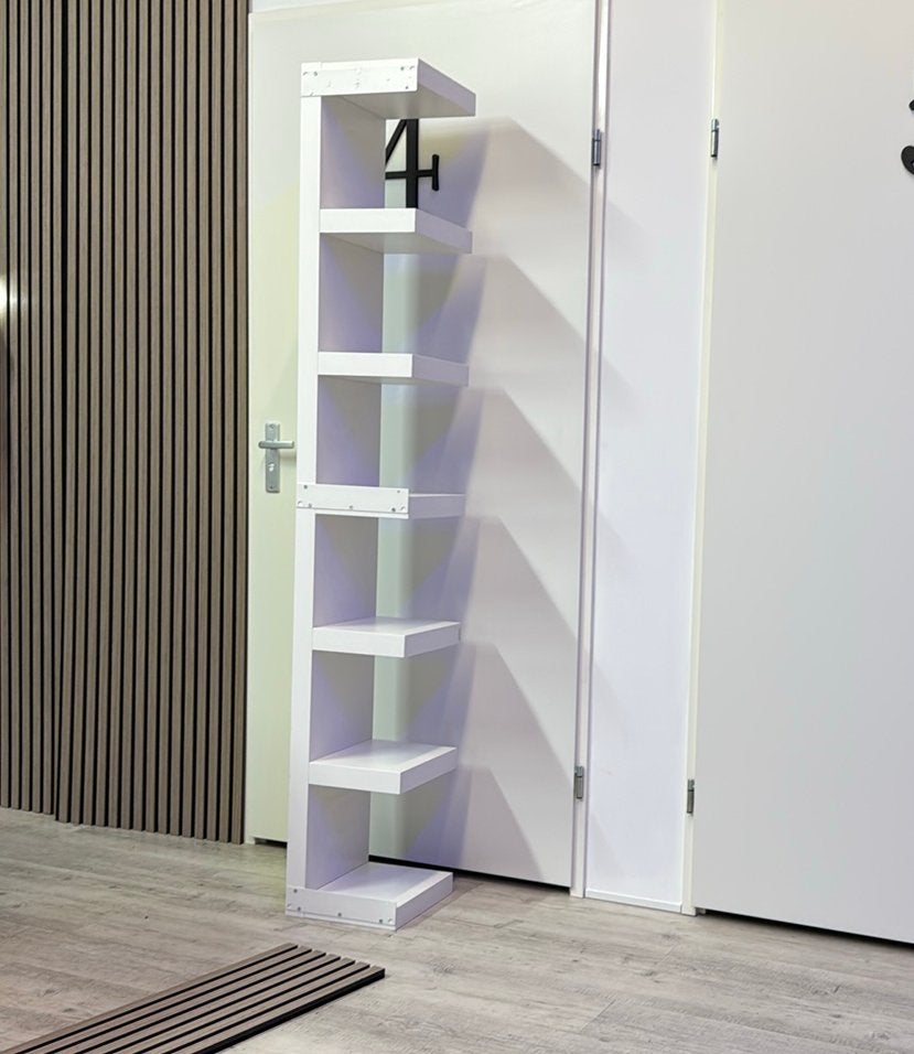 LACK Wandrek, wit, 30x190 cm ikea, Ophalen, Zo goed als nieuw