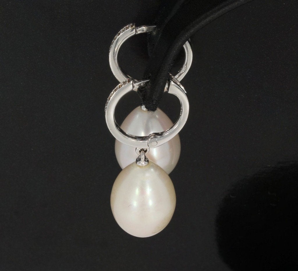 30 diamanten 14k gouden oorbellen creolen dames briljant, Voordeelsieraden, Ophalen of Verzenden, Zo goed als nieuw, Met edelsteen