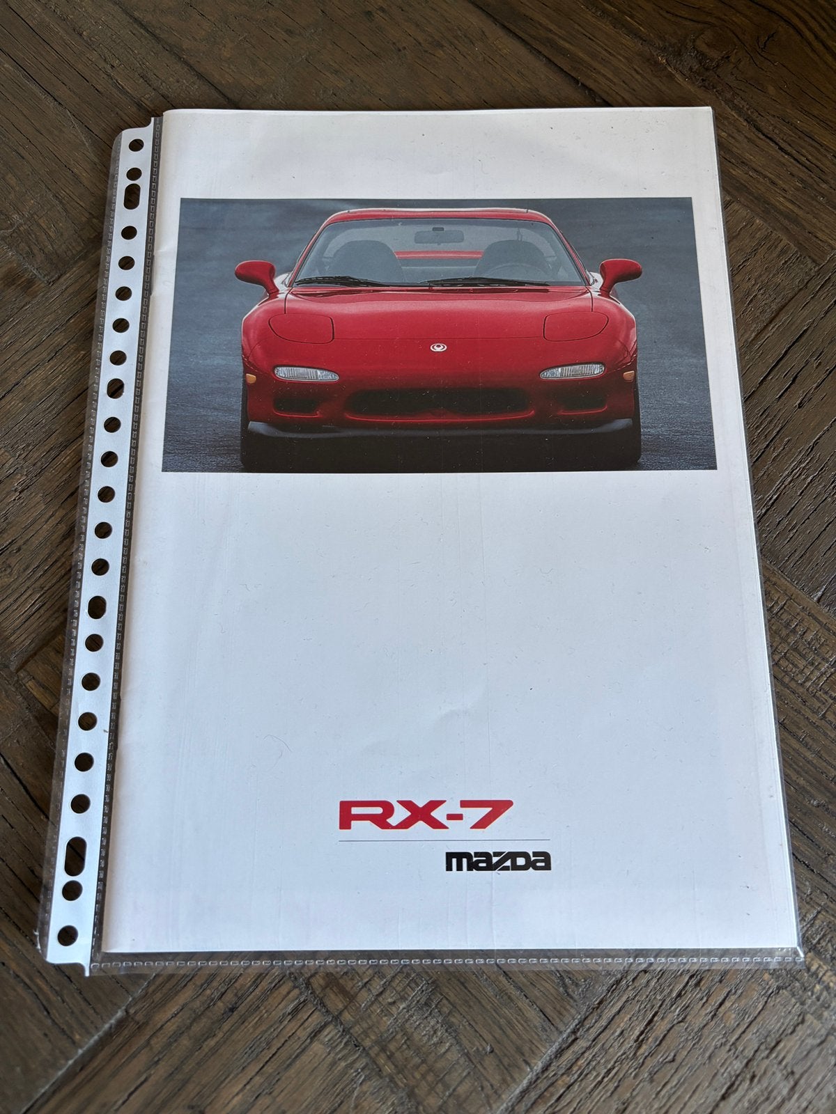 Mazad RX-7 FD brochure z.g.a.n., Boeken, Ophalen of Verzenden, Zo goed als nieuw, Mazda