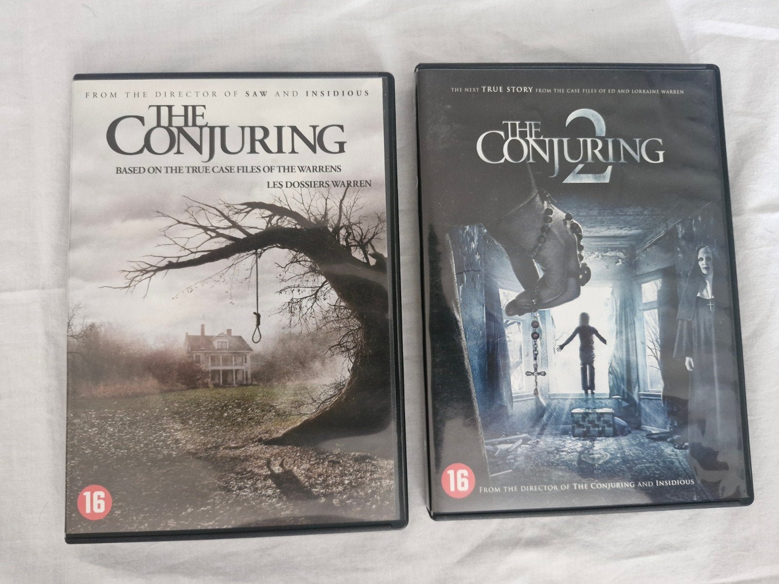 The Conjuring set, Cd's en Dvd's, Vanaf 16 jaar, Overige genres, Ophalen of Verzenden, Zo goed als nieuw