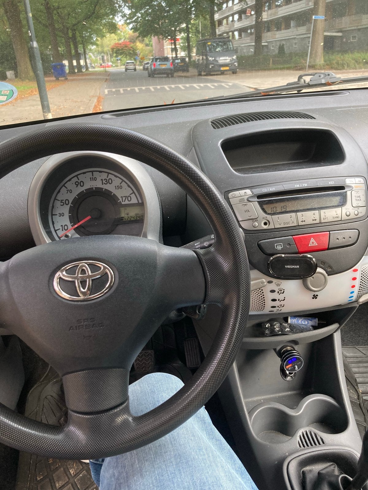 Toyota Aygo 1.0 12V Vvt-i 3DRS MMT 2009 Zwart, Voorwielaandrijving, 4 stoelen, Handgeschakeld, Particulier