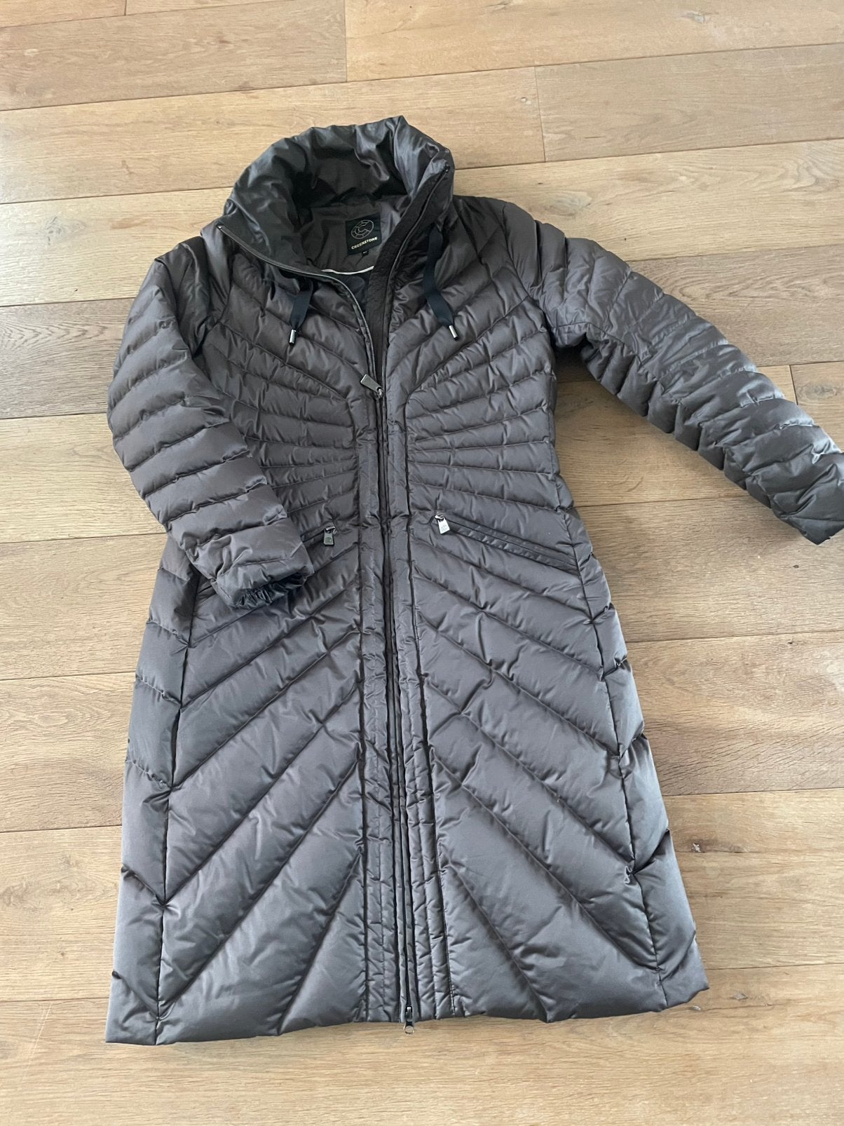 Creenstone winterjas mt 42, Ophalen of Verzenden, Zo goed als nieuw, Maat 42/44 (L), Bruin