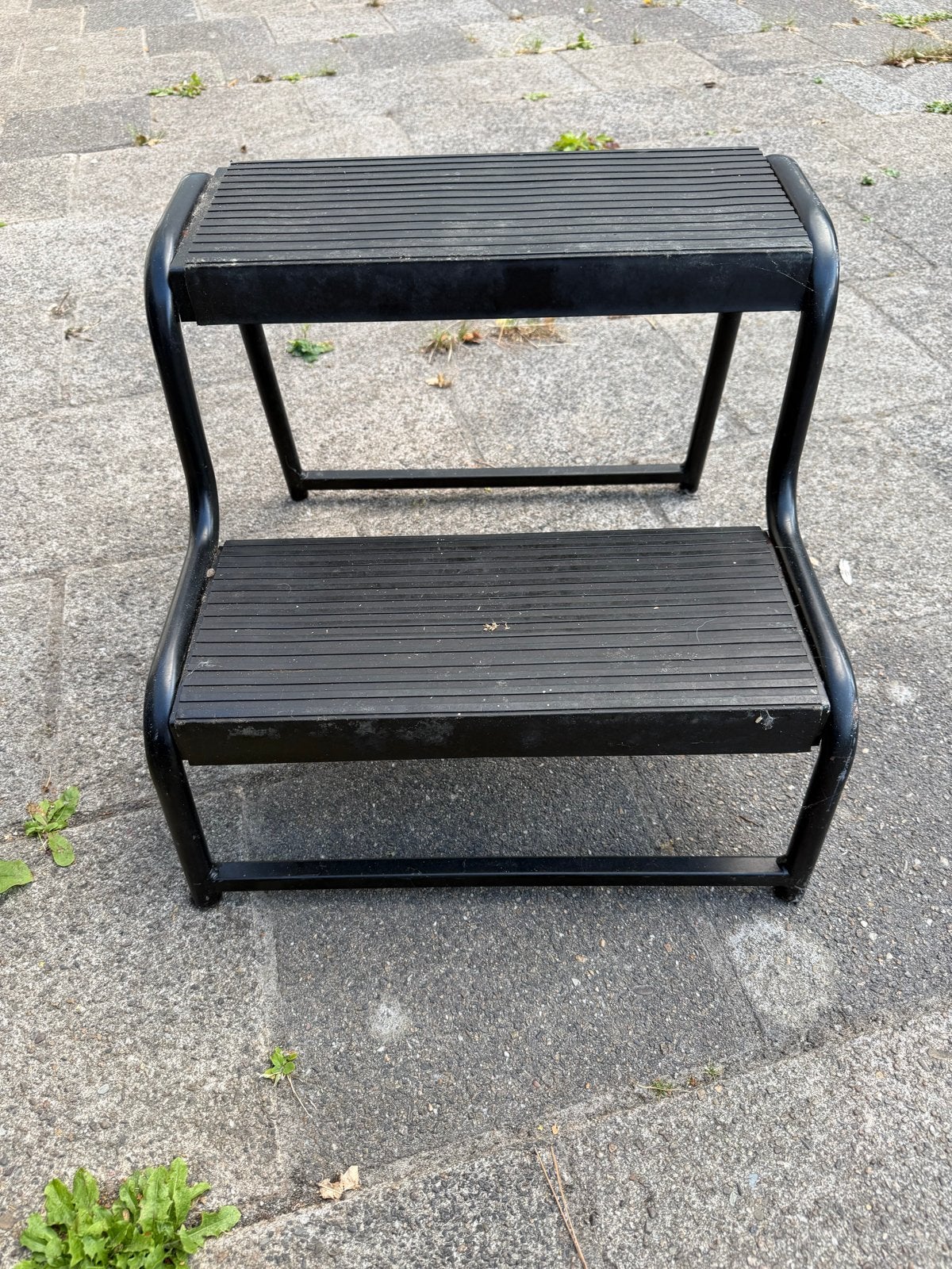 Handig caravan trapje - 2 treden, Ophalen, Gebruikt