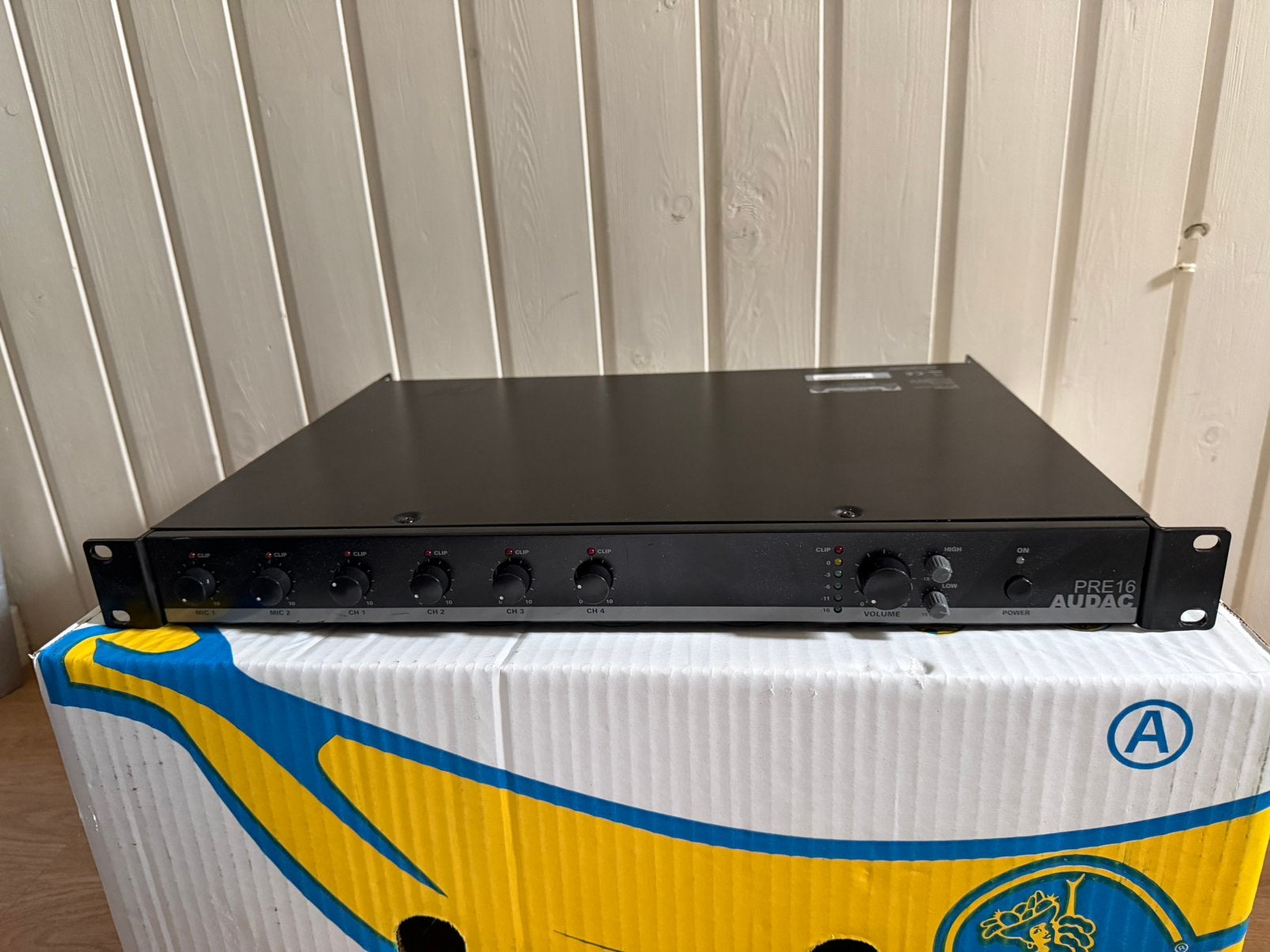 Audac PRE16, Ophalen, Gebruikt, Audio