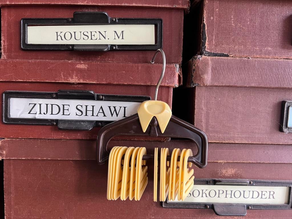 VINTAGE STROPDAS ORGANISER, Ophalen of Verzenden, Gebruikt, Kunststof