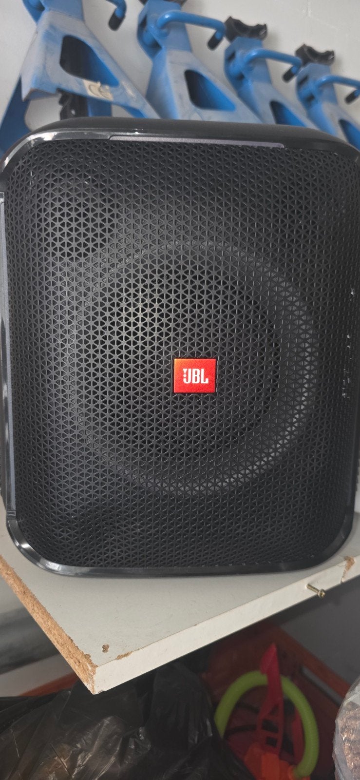 JBL Encore Essential Partybox met Microfoon, 150 watt of meer, Gebruikt, JBL, Party speaker