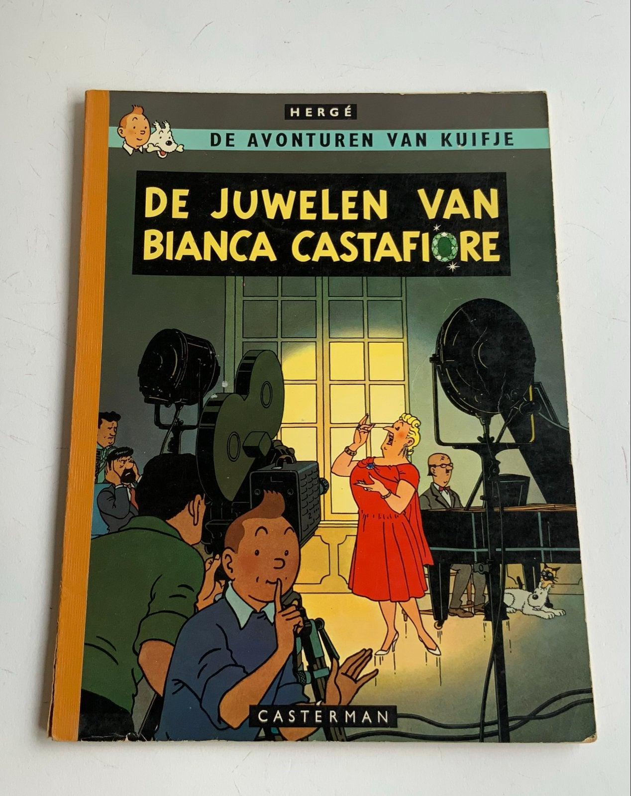 Kuifje: De Juwelen van Bianca Castafiore - Casterman, Boeken, Stripboeken, Gelezen, Eén stripboek, Ophalen of Verzenden