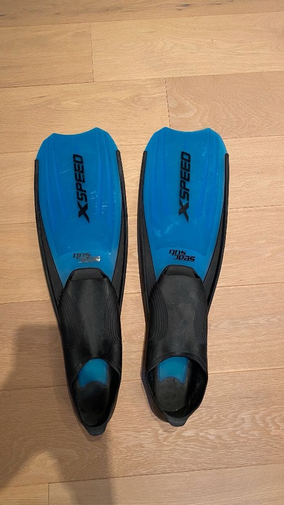 Seac Sub zwemflippers (maat 44-45), Ophalen, Zo goed als nieuw, Snorkelvinnen