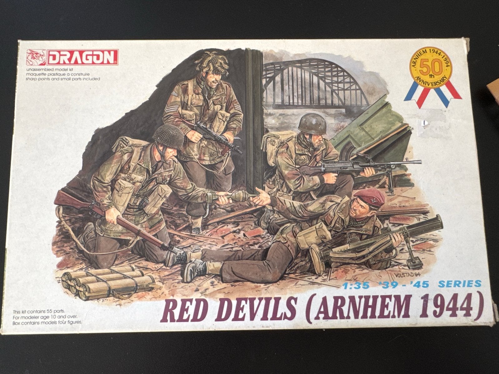 Dragon Red Devils (Arnhem 1944) 1:35 Figurenset, Ophalen of Verzenden, Nieuw, 1:35 tot 1:50, Figuur of Figuren