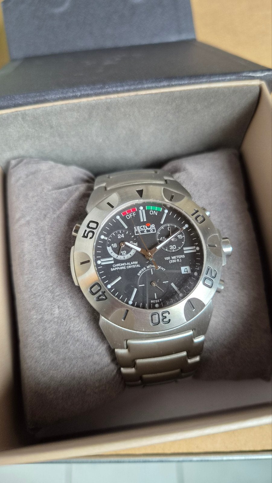2 horloges (Sector 540 en Lancaster Bongo), Ophalen of Verzenden, Zo goed als nieuw, Overige merken