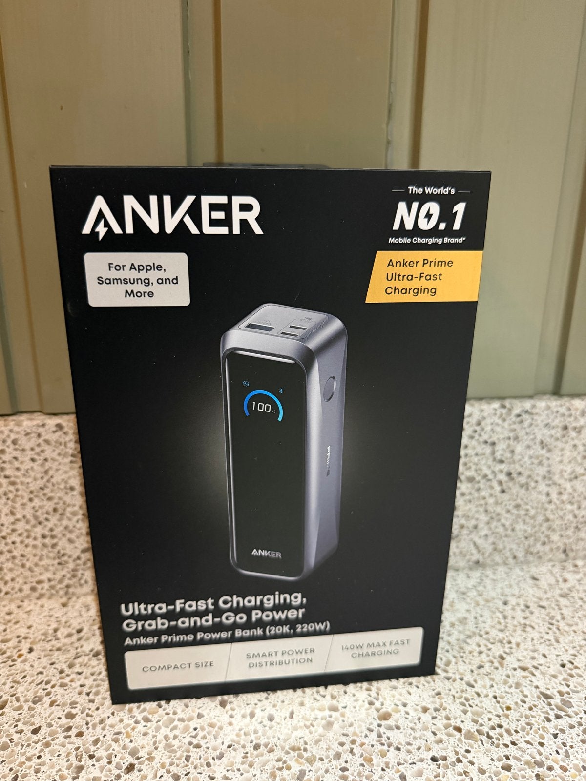 Anker Prime Power Bank 20K, 220W - Nieuw in doos, Ophalen of Verzenden, Nieuw