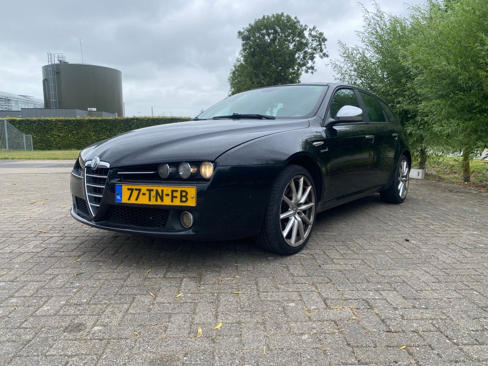Alfa Romeo 159 1.8 MPI SW 2006  CarPlay, Auto's, Alfa Romeo, Beige, 4 cilinders, 1796 cc, Zwart