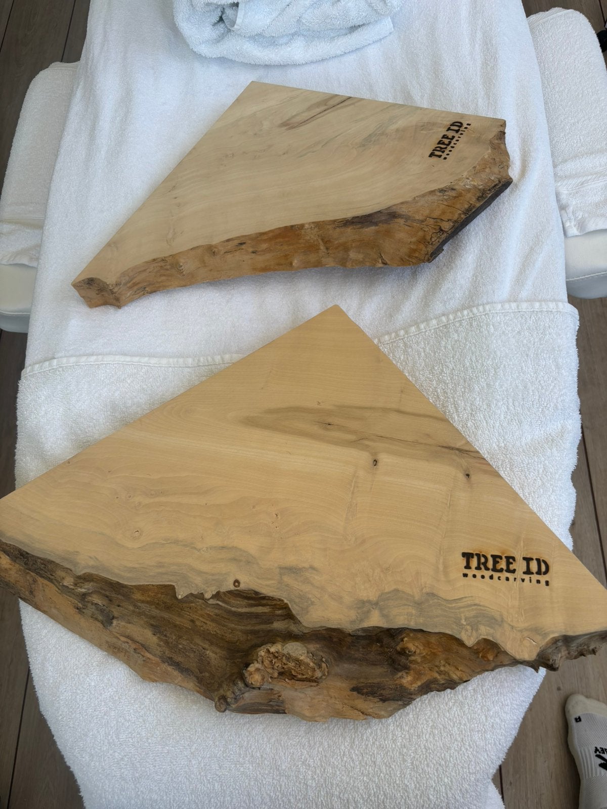TREE ID massief houten hoekplanken 2 stuks, Ophalen