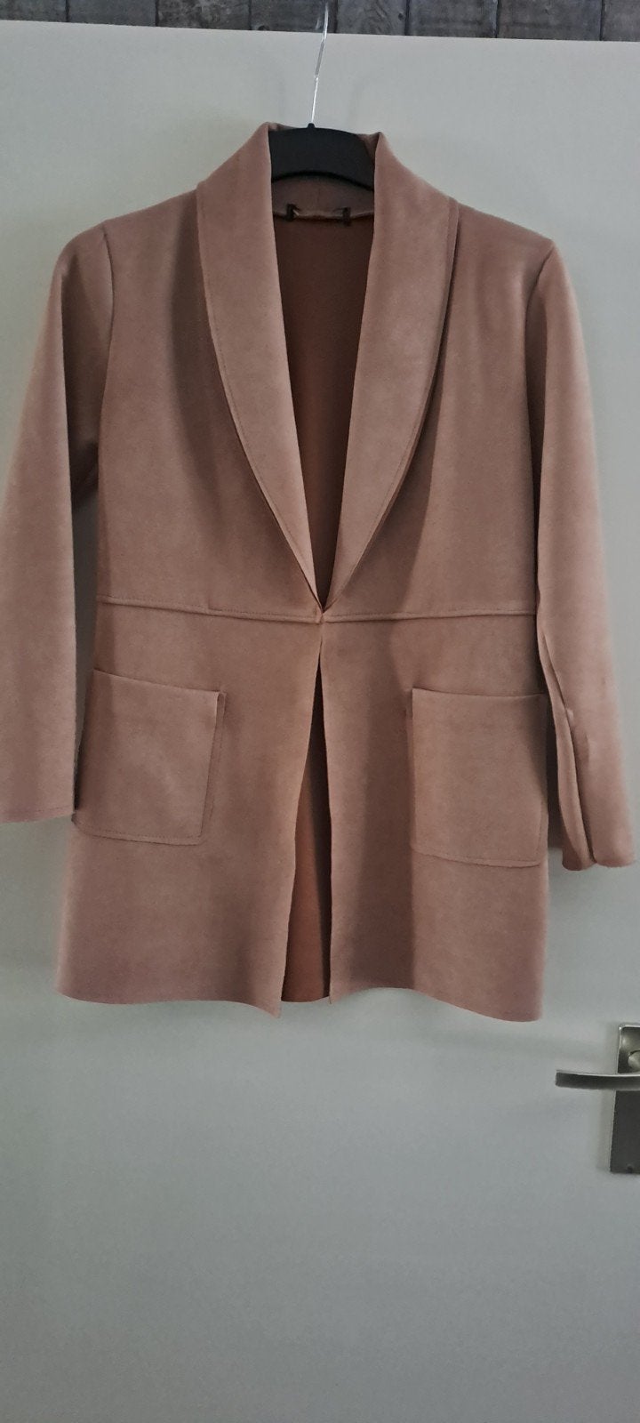 Blazer, Kleding | Dames, Jasjes, Kostuums en Pakken, Maat 38/40 (M), Bruin, Verzenden, Zo goed als nieuw
