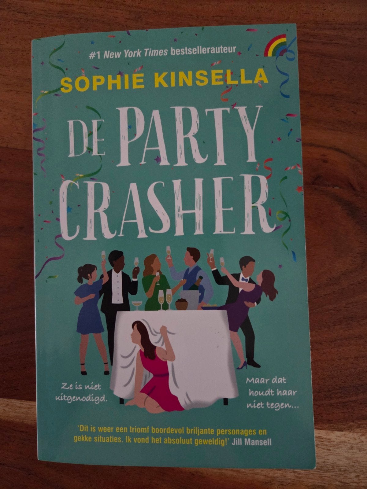 De Partycrasher - Sophie Kinsella, Ophalen of Verzenden, Zo goed als nieuw, Sophie Kinsella, Nederland