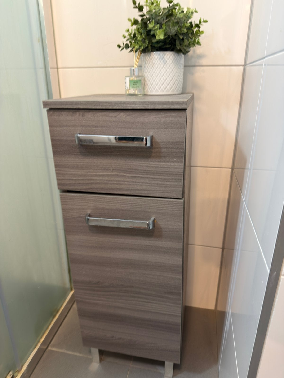 2x Pelipal Heidelberg Bathroom Cabinets (Vanity + Midi), Ophalen, 50 tot 100 cm, Zo goed als nieuw, Minder dan 100 cm