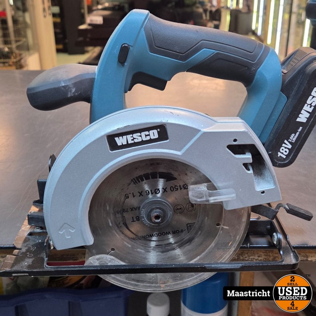 WESCO 2x accuboor, decoupeer + cirkelzaag + 4 accu + oplader, Wesco, Gebruikt, Support@wesco.com, Wesco,1000 Muirfield Dr, Suite 200
Schaumburg, IL 60173
USA