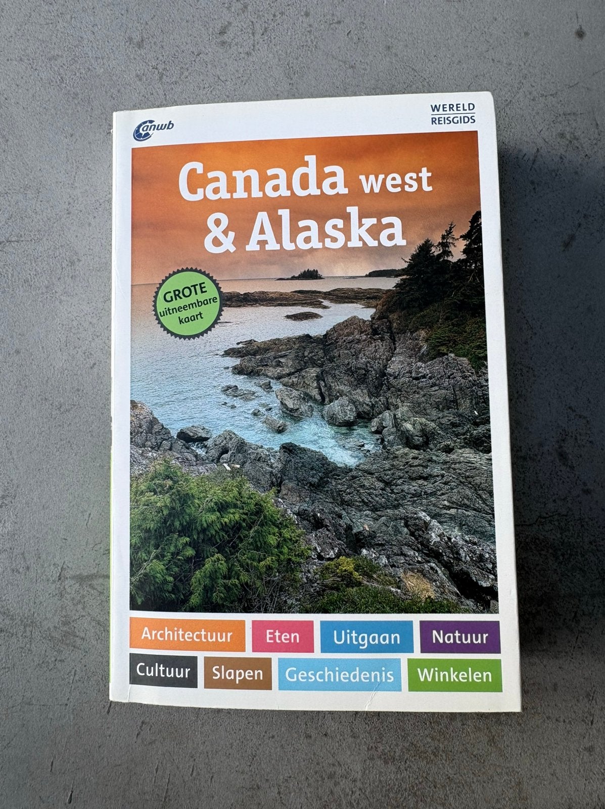 Reisgids Canada west en Alaska, Overige merken, Europa, Ophalen of Verzenden, Zo goed als nieuw