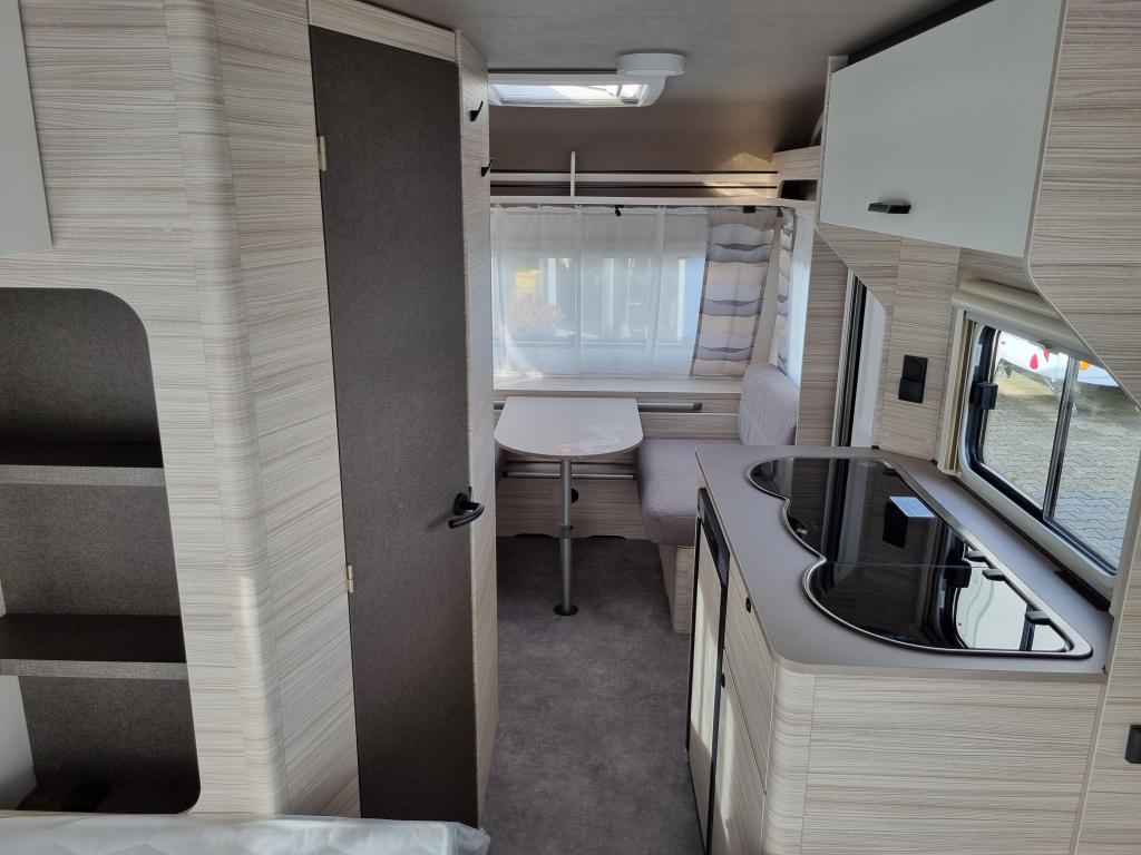 Dethleffs C'Joy 460 LE Active - Enkele bedden!, Caravans en Kamperen, Caravans, Schokbreker, Standaardzit, Bedrijf, Tot en met 3