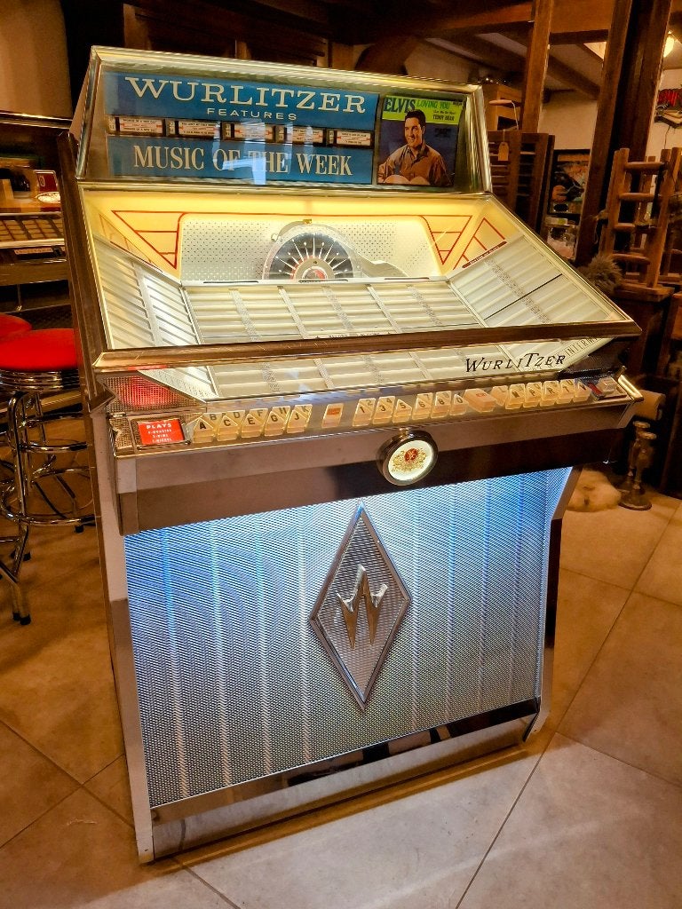 Hele mooie en compleet gereviseerde Wurlitzer 2600., Verzamelen, Automaten | Jukeboxen, Ophalen, Nieuw, 1950 tot 1960, Wurlitzer