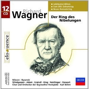 WAGNER Der ring des Nibelungen 12 - CD BOX DECCA JUBI ZGAN, Cd's en Dvd's, Ophalen of Verzenden, Romantiek, Zo goed als nieuw
