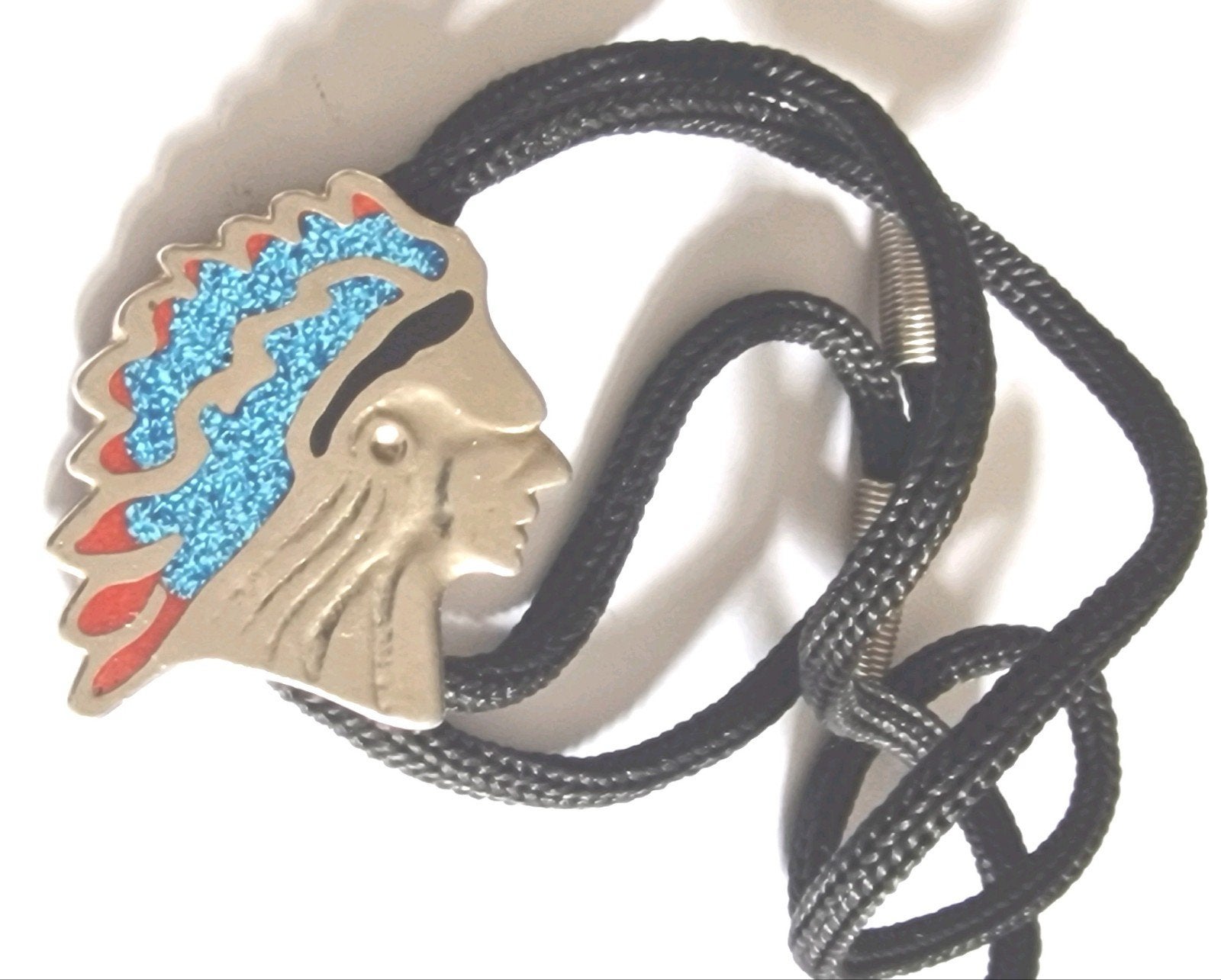 Ketting, Gebruikt, Zwart, Ophalen of Verzenden, Overige materialen