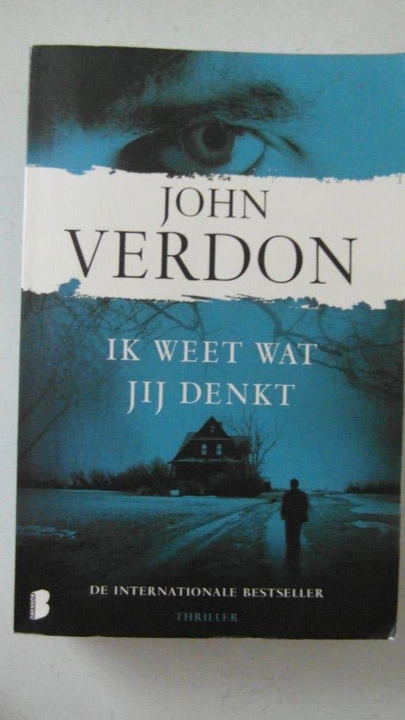 Ik weet wat jij denkt,  John Verdon, Ophalen of Verzenden, Zo goed als nieuw