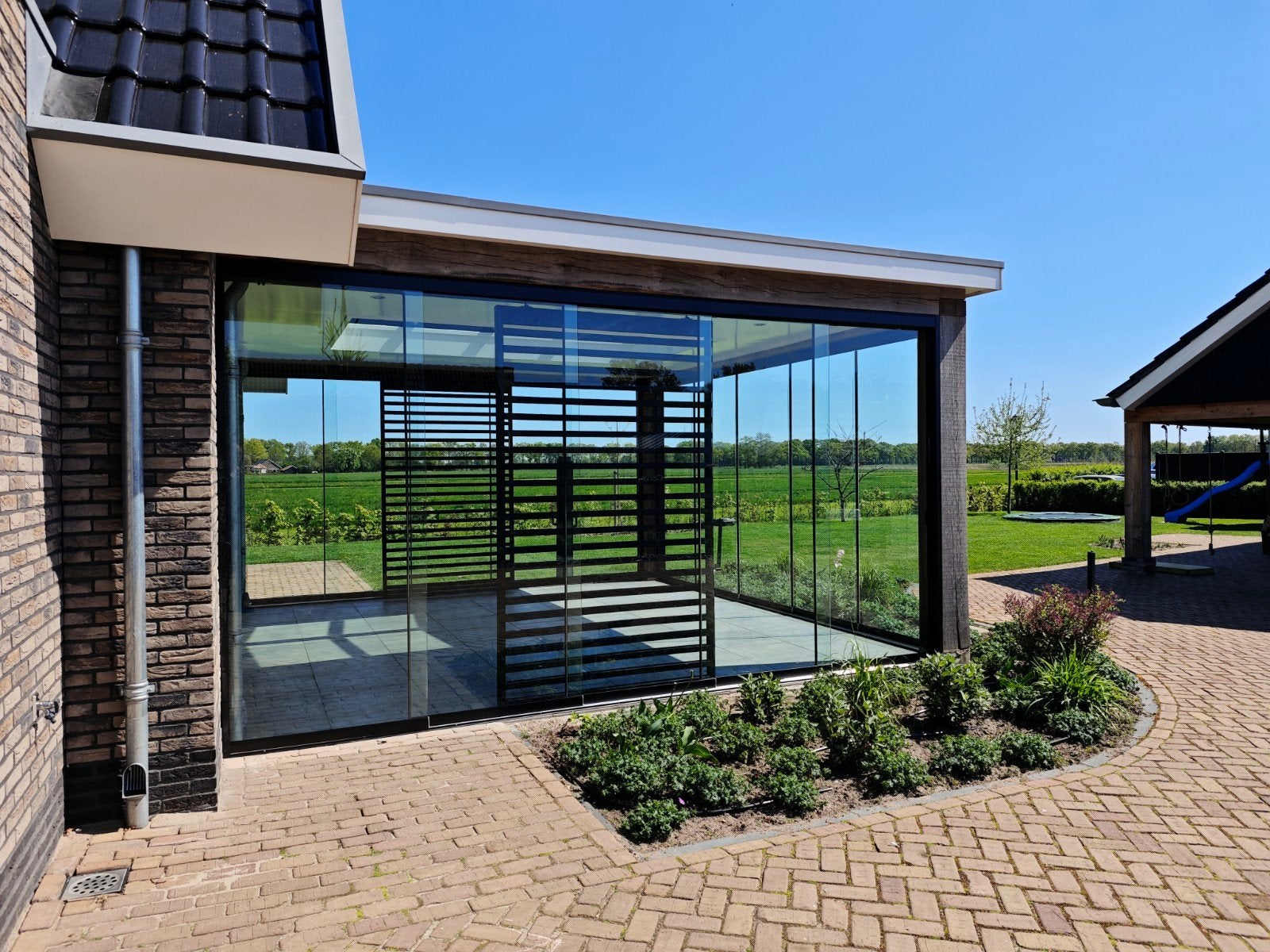 Glazen schuifwanden | Vanaf € 799,- Inc.montage, Ophalen of Verzenden, Nieuw, Veranda
