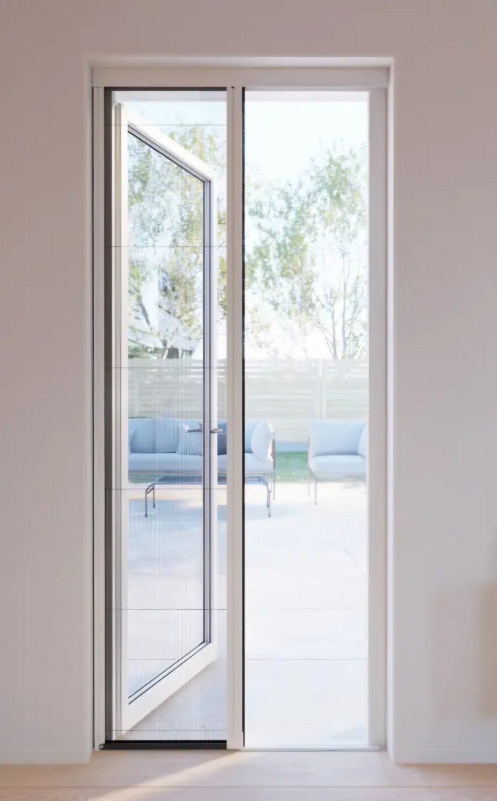 Plisse Hordeur Bruynzeel S900., Ophalen, Kunststof, 80 tot 100 cm, Hordeur