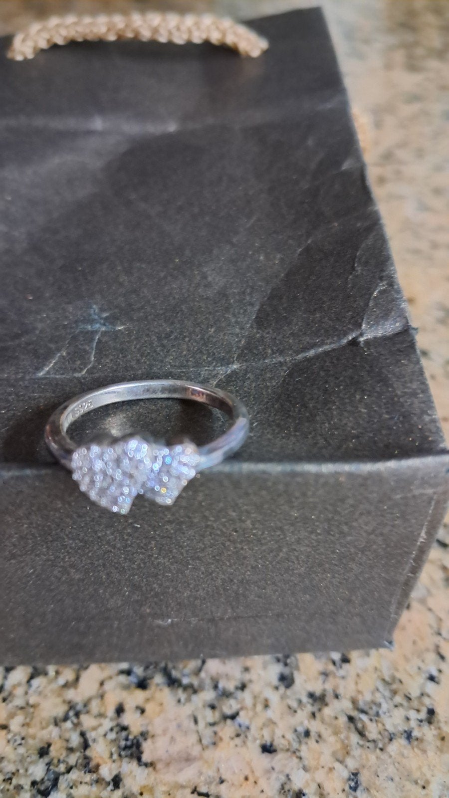 meisjes ring, Ophalen of Verzenden, Zo goed als nieuw, Roze