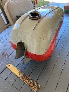 Brandstoftank Sparta., Fietsen en Brommers, Ophalen of Verzenden, Gebruikt, Overige typen, Sparta