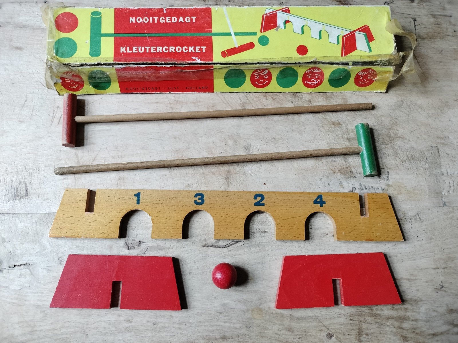 nooitgedagt kindercrocket, Ophalen, Gebruikt, Overige typen