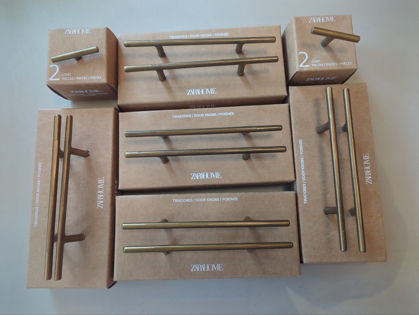 Zara Home Deurknoppen / Handgrepen - Goudkleurig, Ophalen, Nieuw