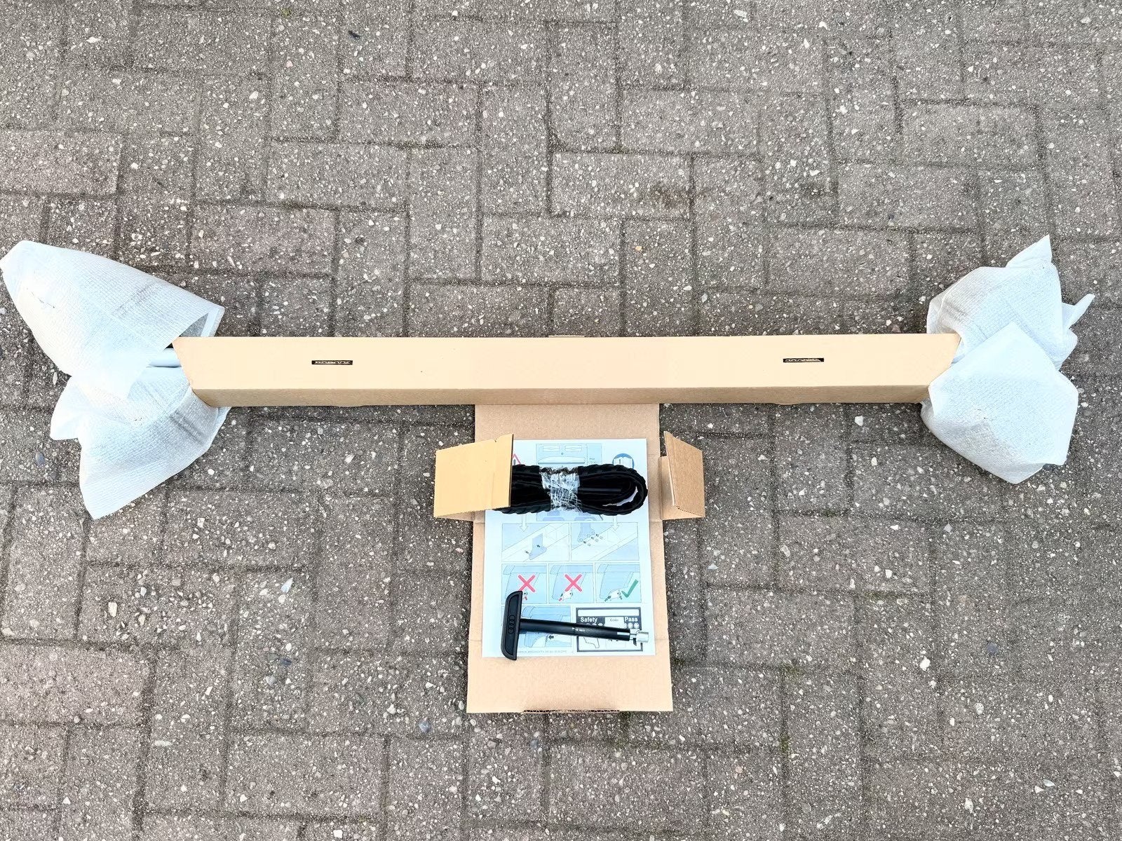 Audi Q5 80A 80A860019 Dakdragers Dakkoffer Skibox Bagagebox, Auto diversen, Ophalen, Zo goed als nieuw