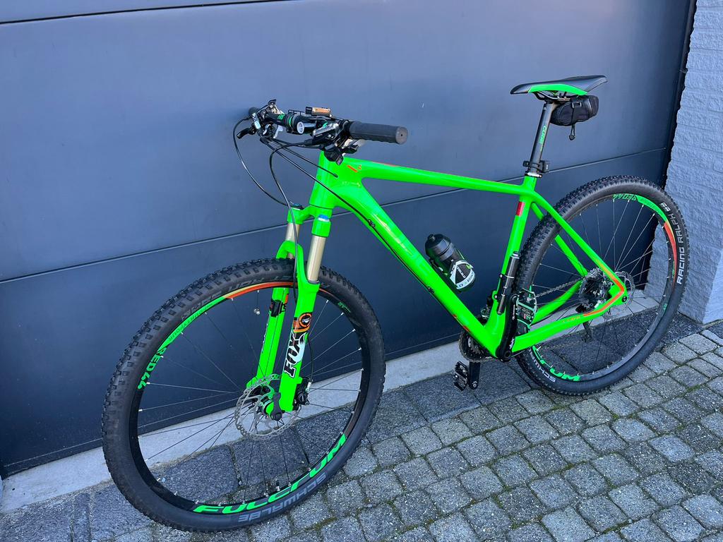 Cube reaction GTC carbon 29 inch zeer goed onderhouden, Fietsen en Brommers, Fietsen | Mountainbikes en ATB, Hardtail, Heren, Zo goed als nieuw